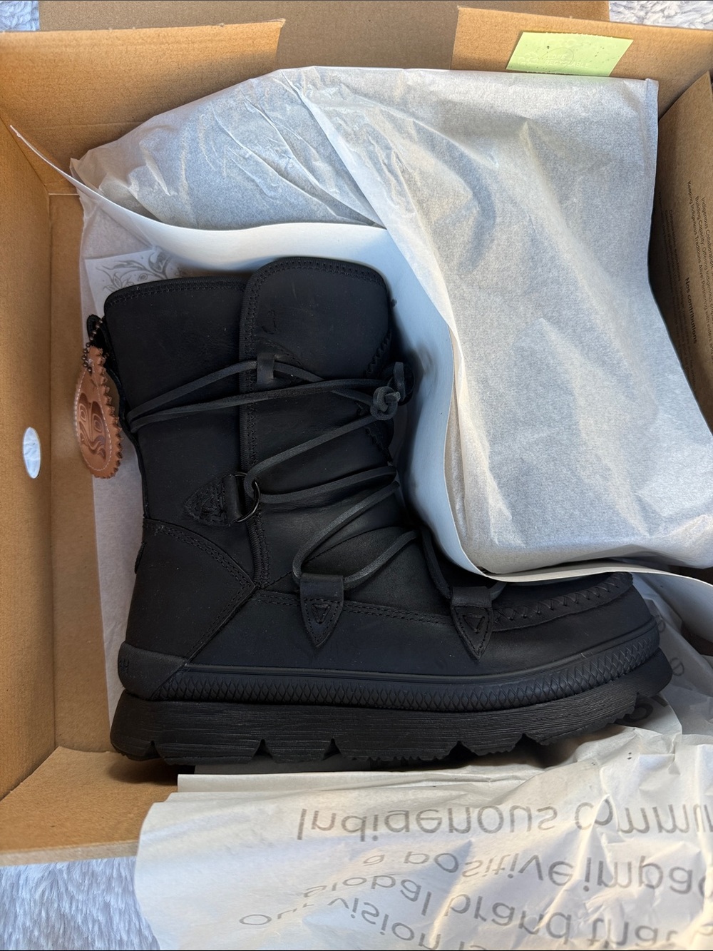 Manitobah WP Pacific Half Winter Boot - Black